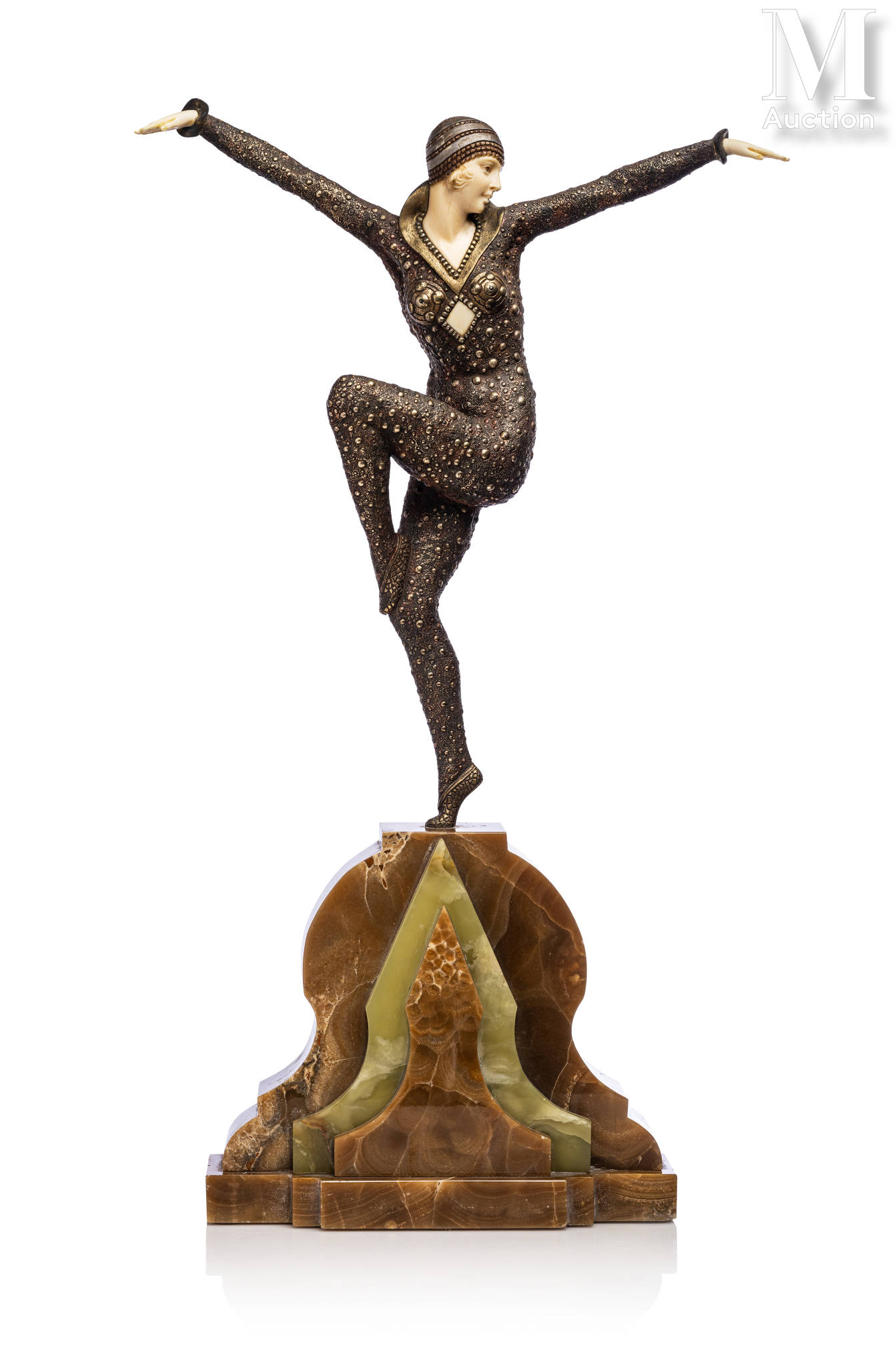 Demeter Haralamb Chiparus sculpture de danseuse art déco en bronze et ivoire estimation gratuite