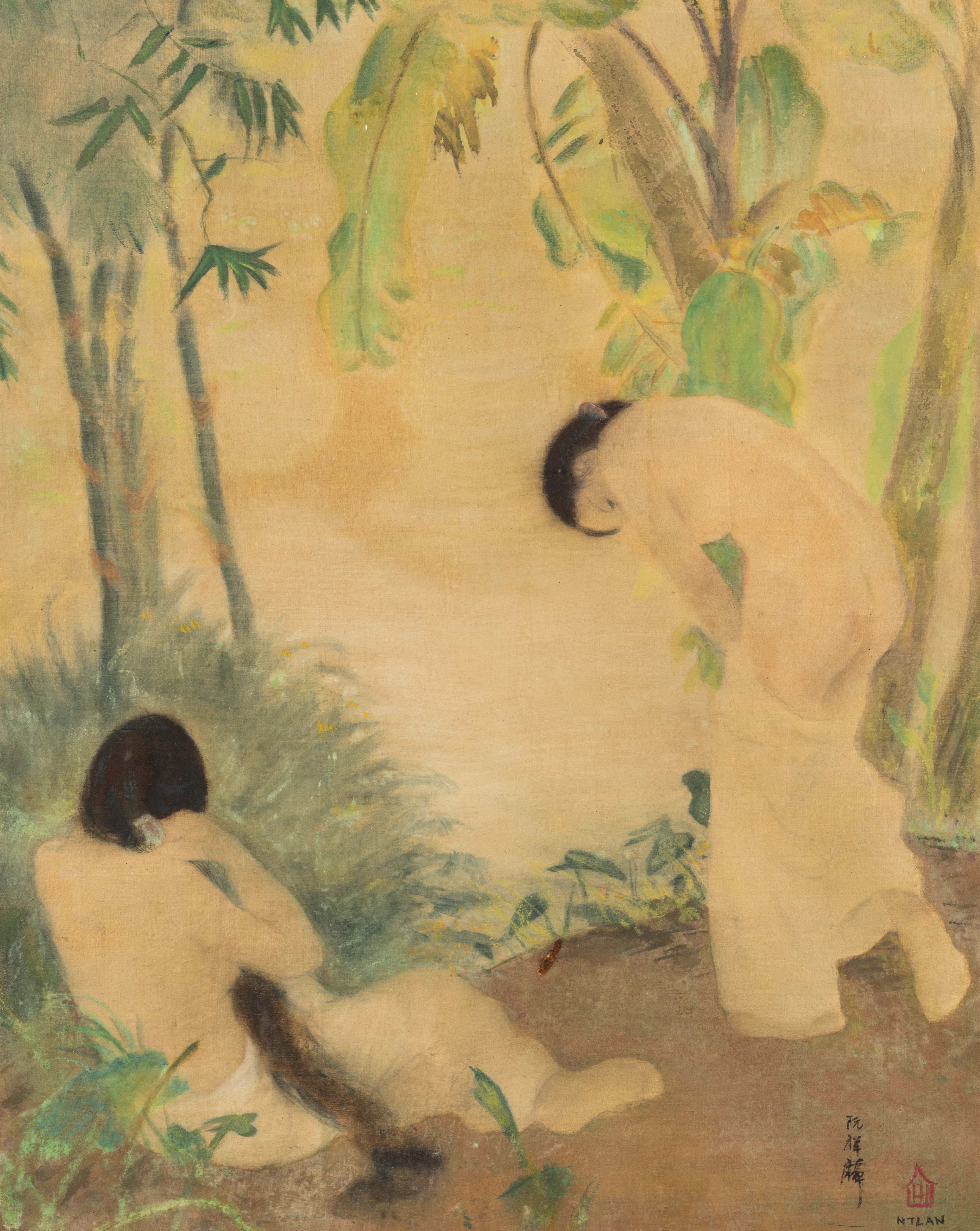 « les baigneuses » de Nguyen TUONG LAN