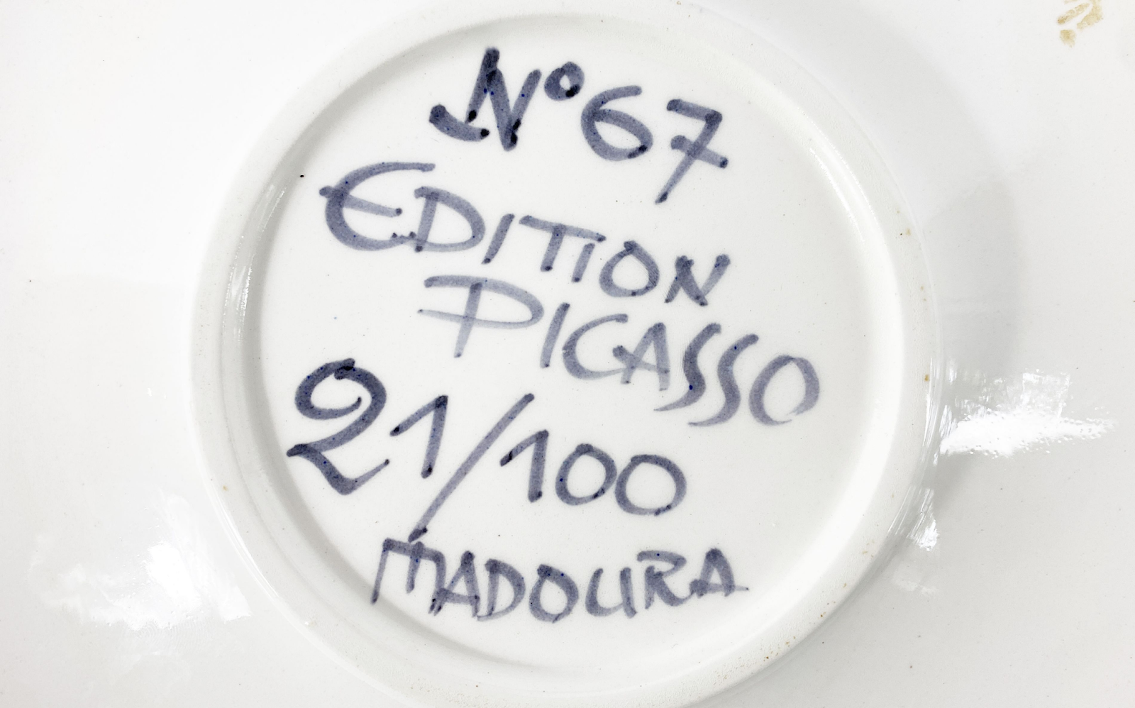 signature pichet Picasso Madoura