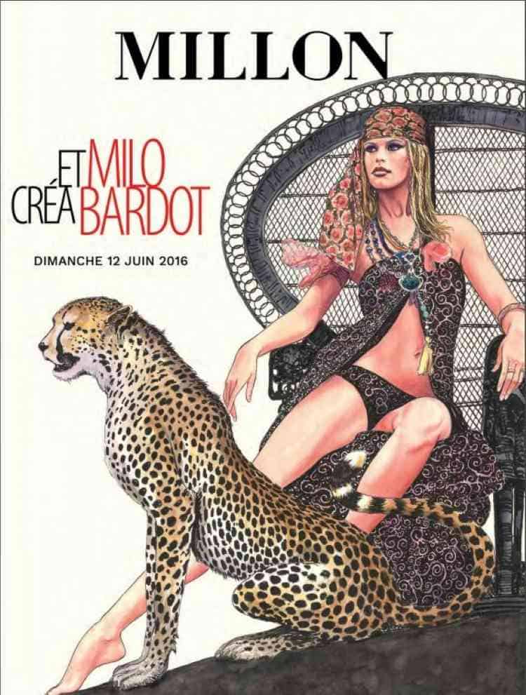 Brigitte Bardot estimation gratuite Milo Manara