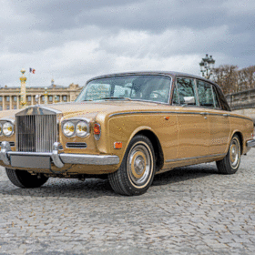Rolls Royce de Marie Bell offerte par Coluche