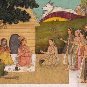Art et Pouvoir : la peinture indienne du XVIIe au XIXe siècles