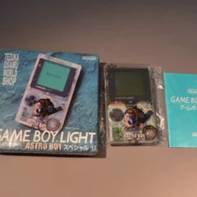 Game Boy Light Astro Boy limited clear Tezuka Osamu